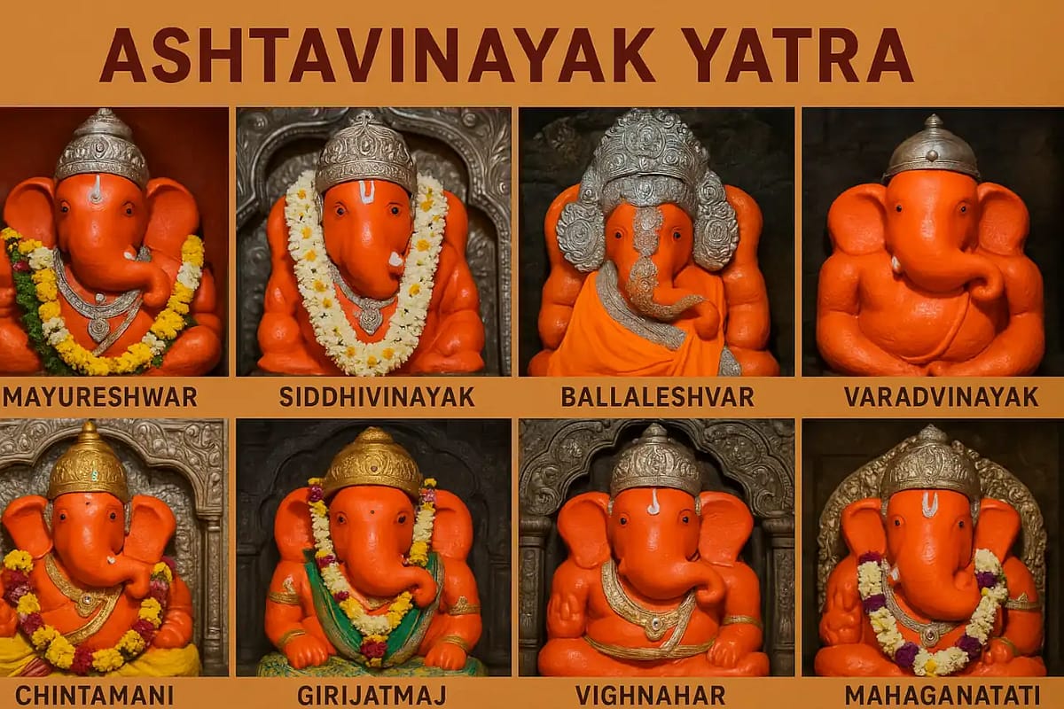 Ashtvinayak Tour form Mumbai with Jejuri & Prati Balaji  2Day